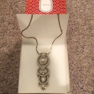 Stella & Dot Havana Pendant Necklace gold